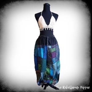 Patchwork Harem Hippie Pants